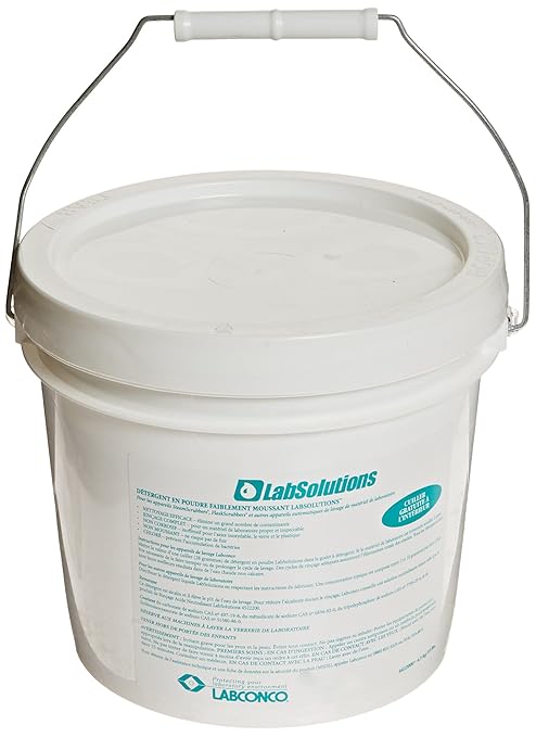 Labconco 4422000 LabSolutions Powder Detergent, Small Pail, 10 lbs Volume