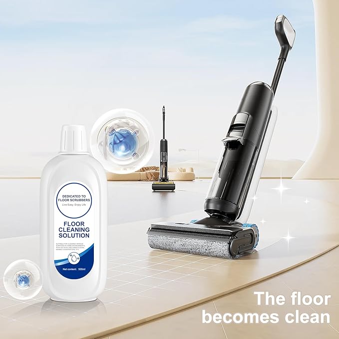Floor Cleaning Solution Original flavor Scent Compatible with Tineco Cleaning Solution, Suitable for All Robot Vacuum Cleaners and Wireless Wet Dry Dual-Use Vacuum Cleaners