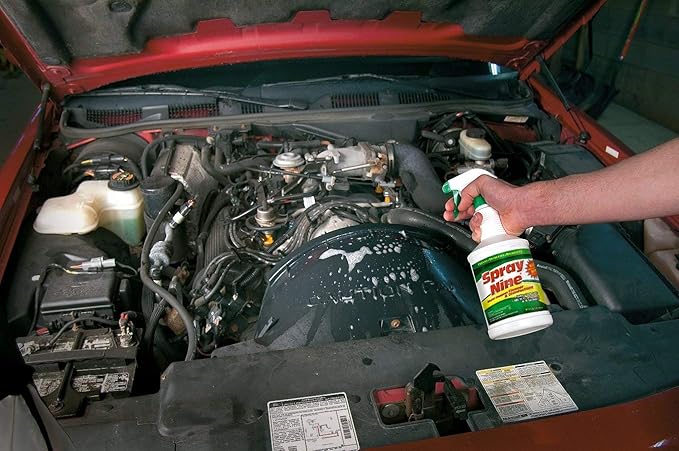 Spray Nine 26832 Heavy Duty Cleaner/Degreaser and Disinfectant, 32 oz. (4)