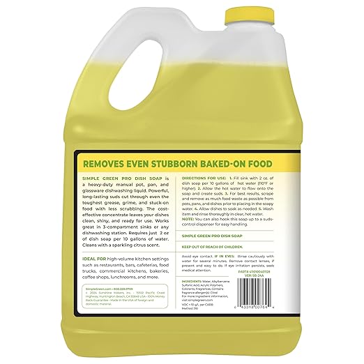 Simple Green Pro Dish Soap 1 Gal