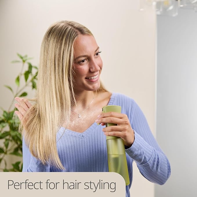 10 OZ Continuous Spray Bottles - Ultra Fine Mist Sprayer | Water Spray Bottle For Hair Stuff, Mister Spray Bottle For Plants Mister | Hair Spray Bottles For Hairstyling, Cleaning, Salons