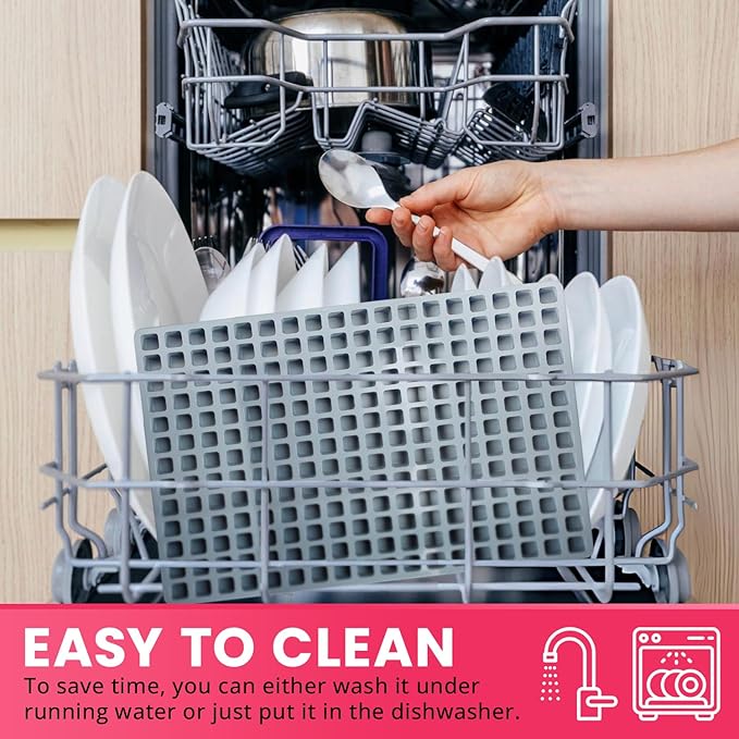 Silicone 6.5ml Cube Candy Molds for Chocolate, Gummy & Baking | 234 Cavities Confectionery Molds | Food-Grade, BPA-Free Silicone for Homemade Treats & Desserts | Dolce Flav