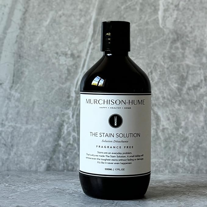 Muchison-Hume The Stain Solution, Removes Tough Stains on Clothes. Red Wine, Coffee, & Blood 17 Fl Oz Stain Remover For Clothes