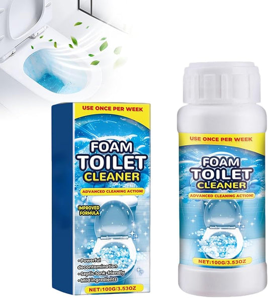 Foam Toilet Cleaner, 2025 New Toilet Bowl Cleaner, Advanced Bathroom Cleaner for Home, Powerful Instant Bowl Cleaners for Toilets Squatting Pans (1)