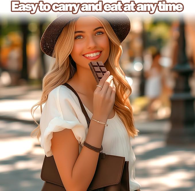 Mity rain 4pcs Chocolate Bar Mold Deep, Silicone Thick Chocolate Bar Mold for Stuffed Bar, Knafeh Pistachio Chocolate Bar Break Apart Candy Bar Molds with 100pcs Storage Bags + 1pc Scraper, Brown