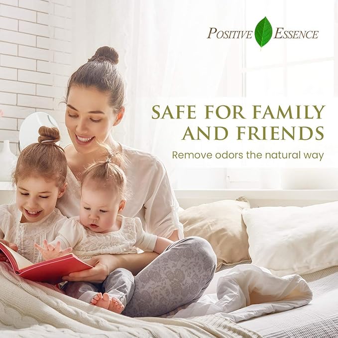 Eucalyptus & Wild Mint Room and Linen Spray, Natural Aromatic Mist Made with Pure Eucalyptus & Wild Mint Essential Oils, Refreshing Air Freshener Odor Eliminator Positive Essence