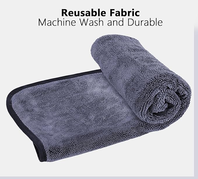 Shiny Bath Wipes Cleaning Cloths,3pcs Shiny Bath Drying Towels,Shower Doors Drying Towels,16*24in Streak Free Glass Window Car Mirror Super Absorben Microfiber Cleaning Cloths(3pcs grey16*24")