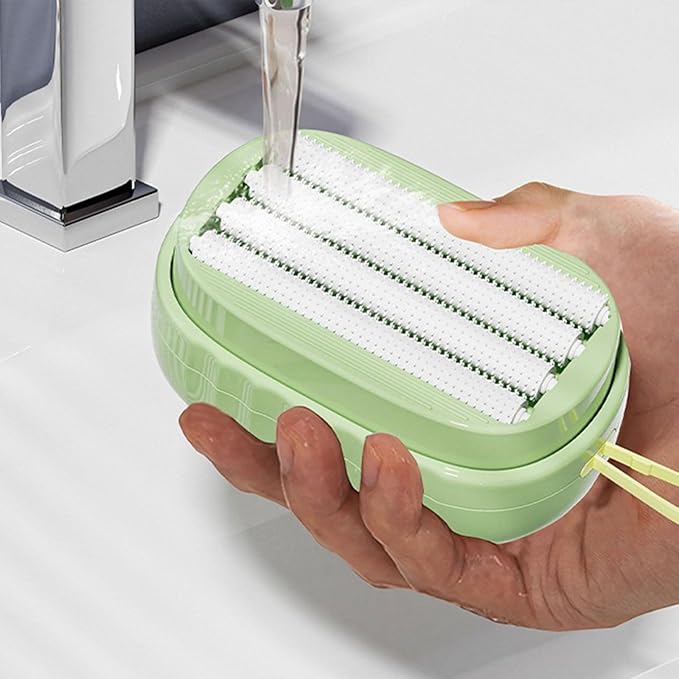 Multifunction Laundry Brush Household Scrubbers with Integrated Detergent Release for Laundry and Home Surfaces