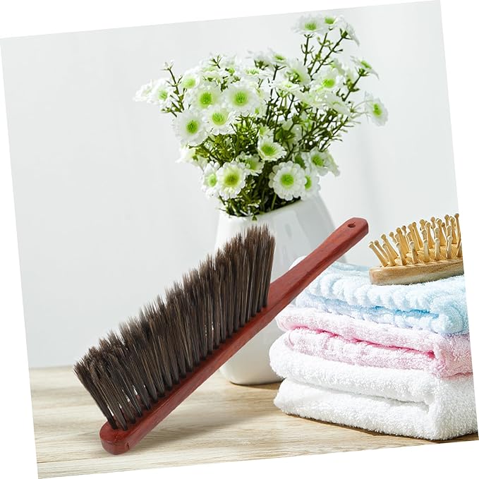 Laundry Brush Soft Bristles Hand Brush for Dusting Bed Cleaning and Sofa Dusting for Cleaning Whisk Broom