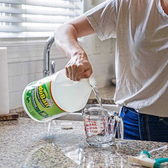 OdoBan Disinfectant Concentrate and Odor Eliminator, Made in the USA, Original Eucalyptus Scent, 2 Gallons