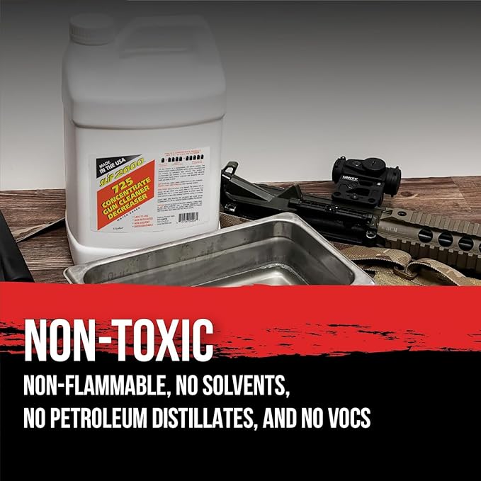 SLIP 2000 725 Concentrate Gun Cleaner Degreaser - Removes Deposits of Carbon, Grease, Grime and more. (1 gal)