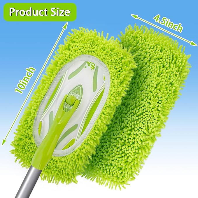 Reusable Dry Sweeping Cloths Microfiber Wet Mop Pads Compatible with Swiffer Sweeper Mop Replacement Sweeping Mopping pad Refills for Hardwood Surface Floor Cleaning (15)