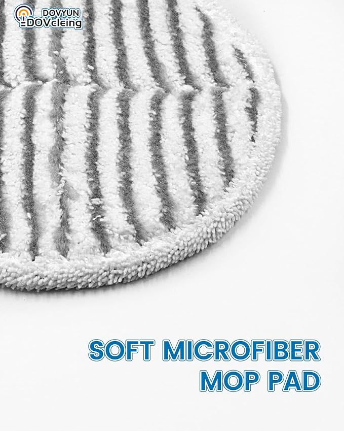 6 Pack Replacement Mop Pads Compatible with Bissell Spinwave Mop: 2124 2039 2039A 2039Q 2039T 2039W 20391 20393 20395 20399 2307 2315A 23157 23159