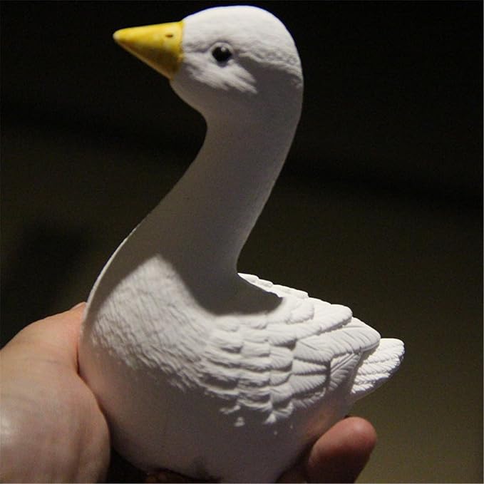 Gooses Animal Statue Silicone Molds for Epoxy Resin Soap Making Home Decoration Gypsum Silicone Molds