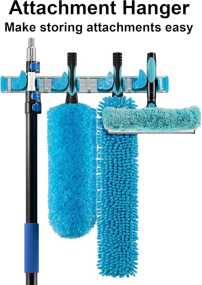 Ceiling Fan Cleaner Duster with Telescopic Extension Pole (8ft)