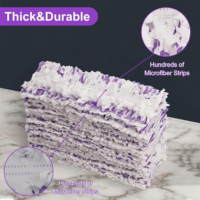 30P Swiffer mop Replacement Pads. Compatible with Swiffer Power Mop. Vacuum-Packed Disposable mop Pads. Suitable for Multiple Surfaces. Suitable for Various Types of Flooring.