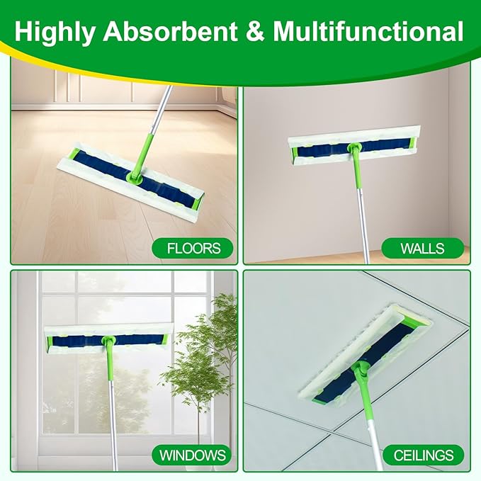 20 Count XL Heavy Duty Dry Sweeping Cloths for Swiffer Sweeper XL Mop - Disposable X-Large Pet Refill - Thickened Multi-Surface Dry Mopping Pad Refills for Floor Cleaning