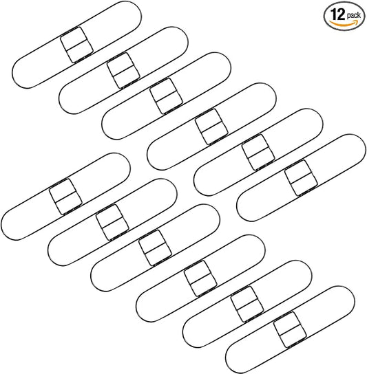 Matthew Cleaning Universal Commercial Clip-on Wire Industries Dust Mop Frame, 18 inch ( Pack of 12) Sold Seperately,Perfect for Floor Cleaning Home/Office/Lobby/Bathroom/Kitchen/Janitor