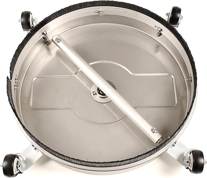 Simpson Cleaning Universal 16.5" Pressure Washer Surface Cleaner, Stainless Steel, for Gas and Electric, Cold Water, 1/4" Quick Connection, Max of 4000 PSI, 80625