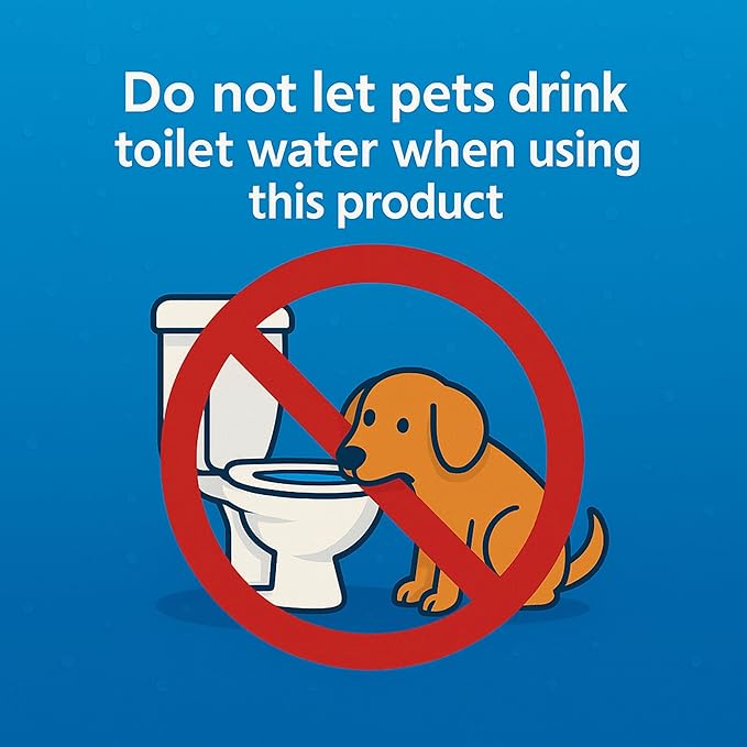 Automatic Toilet Bowl Cleaner Tablets, Blue Long-Lasting Tank Freshener (14 Pack)