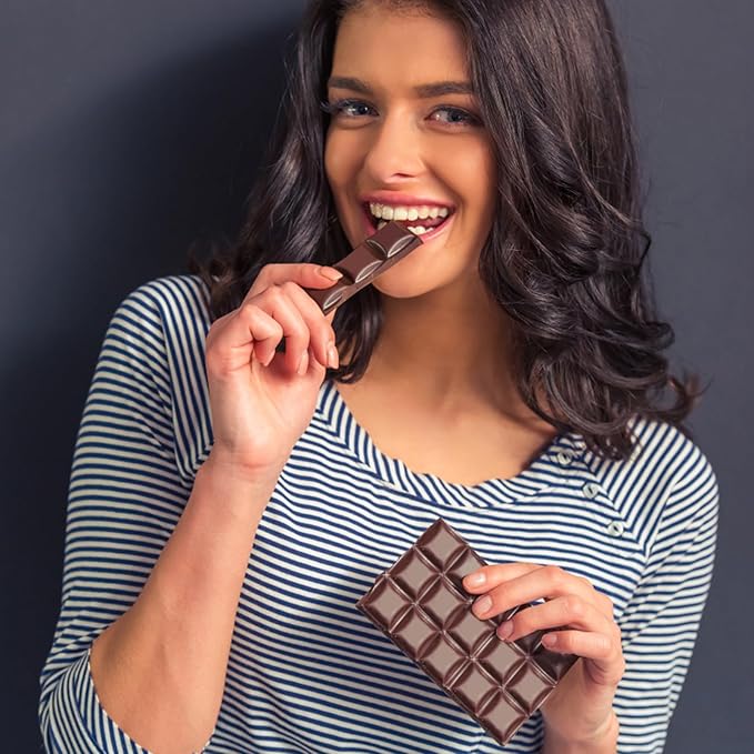 Palksky Chocolate Bar Mold Deep, 2PCS Silicone Chocolate Molds Thick for Stuffed Knafeh Pistachio, Dubai Chocolate Bar Pistachio Mold, Chocolate Making Supplies with 100PCS Bags