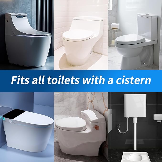 3Pcs WTWD Automatic Toilet Cleaner - Prevents Hard Water Stains, Reduce Scrubbing, Toilet Tank Cleaner, Automatic Toilet Bowl Cleaner, Magic Bottle Design for Stain-Free Hands, Septic Safe