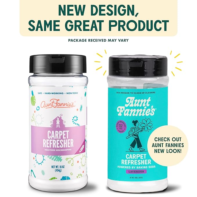 Aunt Fannie's Bundle: Floor Cleaner Vinegar Wash, Lavender + Carpet Refresher, Lavender