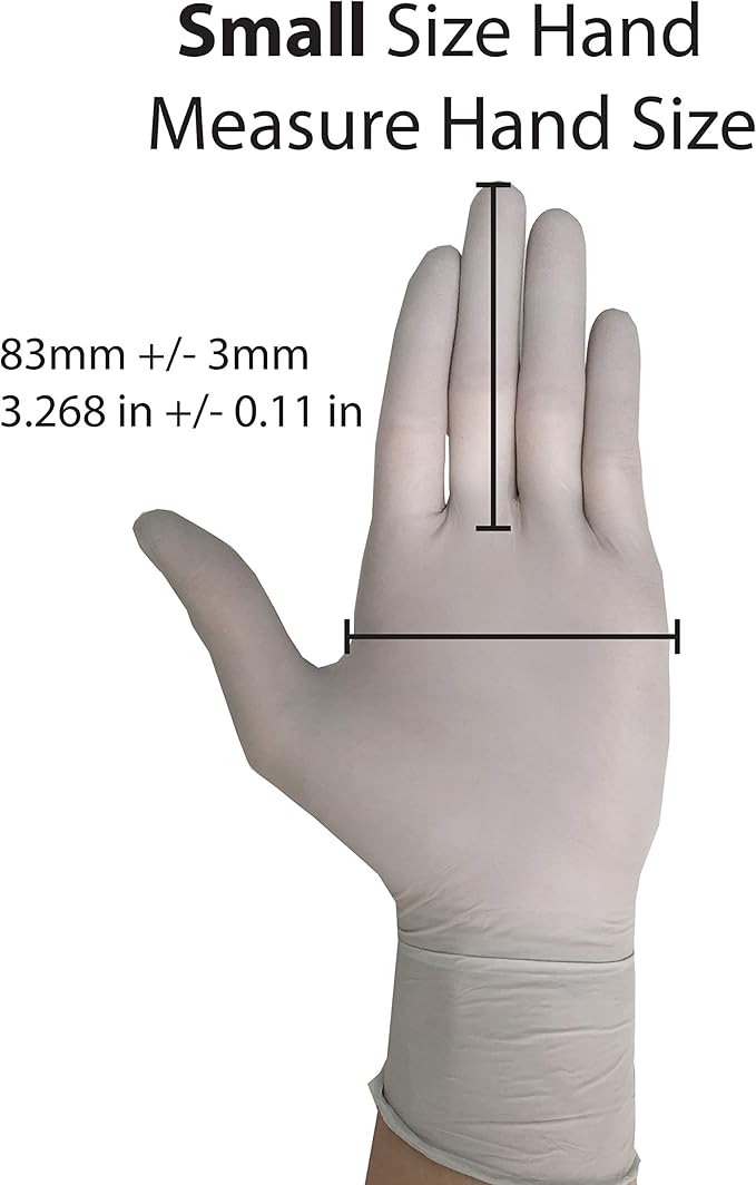 Disposable Gloves - Food Safe, Lite Duty Nitrile Gloves, Lite & Tough, (250 Count)