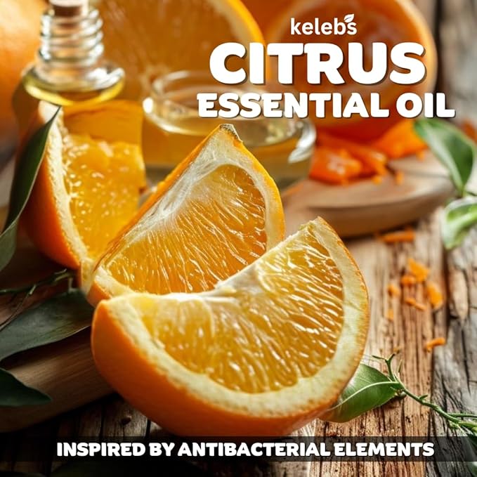 KELEBS Laundry Soap Bar - Hypoallergenic and Organic Citrus Formula for Sensitive Skin - Stain Remover for Delicate Clothes, Underwear, Collar - 2 Bars