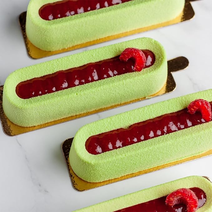 Finger Chocolate Silicone Mold 6-Cavity Bar Mold for Chocolate, Candy, Bread, 11.6 x 6.8 x 1.3 inches