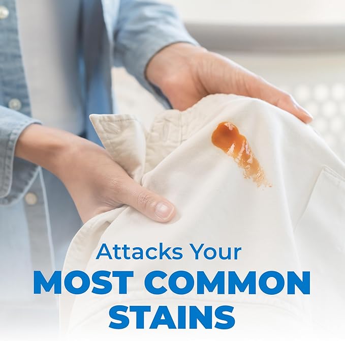 ARM & HAMMER Power Sheets Laundry Detergent, Fragrance Free, Dermatologist Tested Concentrated Laundry Detergent Sheets, 50 Count, up to 100 Small Loads