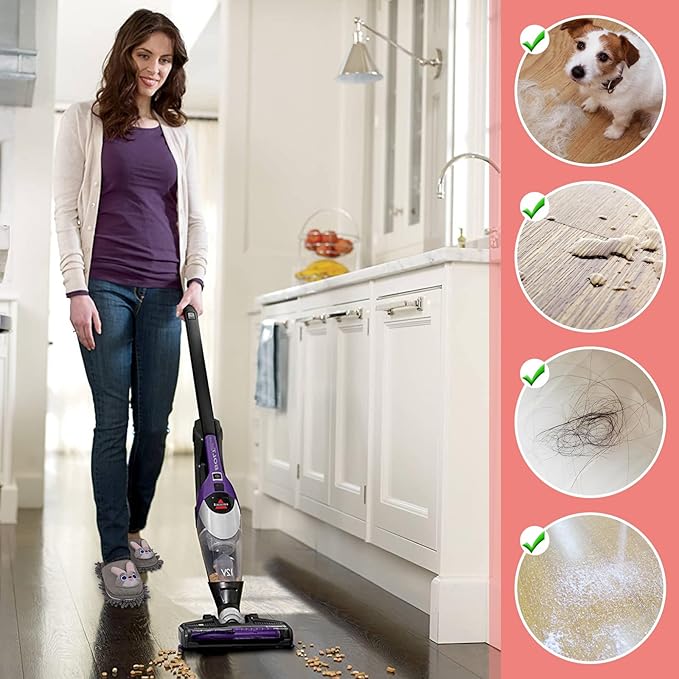 Liitrton Mop Slippers Cartoon Mop Shoes, Washable Microfiber Slippers for Floor Cleaning, Detachable Mopping Slippers for Women Home Floor Cleaning Tools (Grey Rabbit, Women 7-9/Men 5-7)