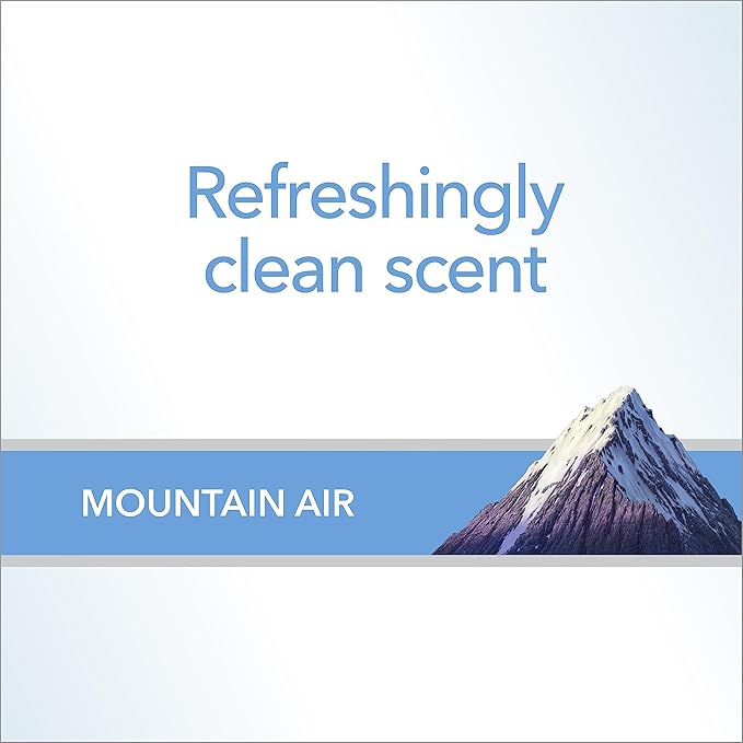 Glad Tall Kitchen Trash Bags 13 Gallon, MaxStrength Mountain Air Garbage Bags, Drawstring, 90 Count