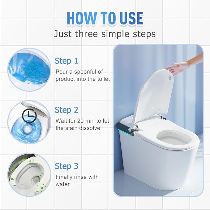 2pcs Foam Toilet Cleaner, 2025 New Powerful Toilet Bowl Cleaner, Advanced Home Bathroom Cleaning Solution，Powerful Instant Bowl Cleaner for Toilets & Squatting Pans