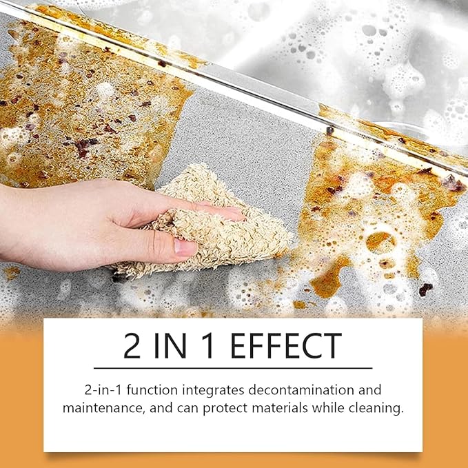 Powerful Kitchen Grease Cleaner, Powerful Clean Kitchen Oil Stains Spray, Heavy Duty Degreaser Cleaner Spray, All Purpose Heavy Oil Cleaning Agent, Kitchen Foam Cleaner Stubborn Stains Cleaner (3)