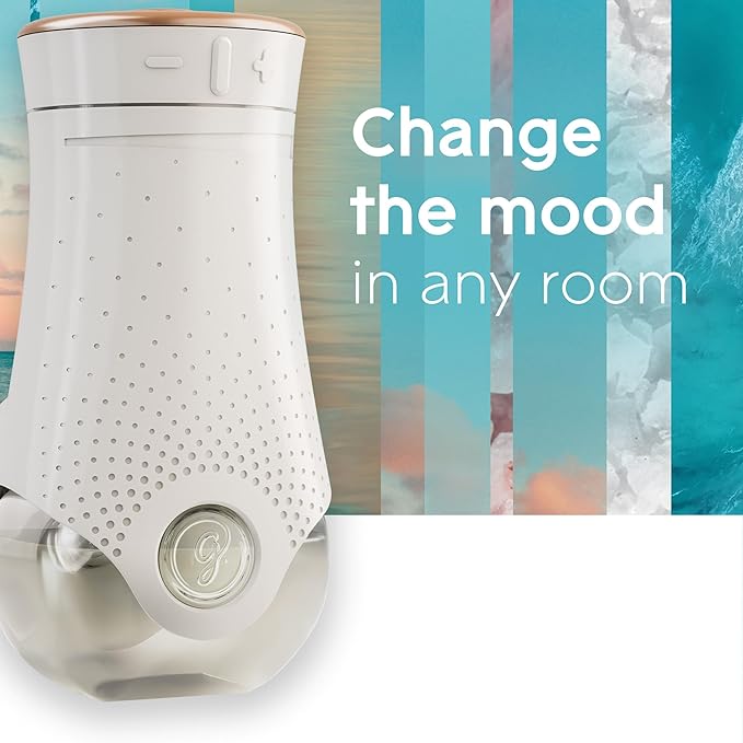 Glade PlugIns Refills Air Freshener, Scented and Essential Oils for Home and Bathroom, Sky & Sea Salt, 3.35 Fl Oz, 5 Count