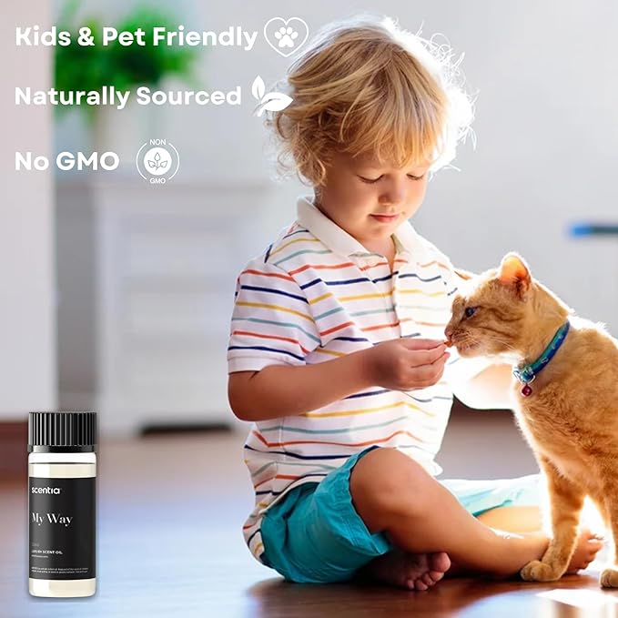 Scentia My Way Hotel Diffuser Oil Inspired by The 1 Hotel Miami Beach- 50 ml 1.69 fl oz - Essential Oil Blend Sandalwood, Cedar & Lemon Notes for Aromatherapy Diffusers and Humidifiers