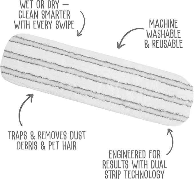 Quick Shine Ultimate Gold Spray Mop Kit | All-in-One 11 Pc Kit w/ Interchangeable Attachments | Floor Cleaner Included | No Batteries Needed | Pro Cleaning System for All Floor Types | 2-in-1 Mop