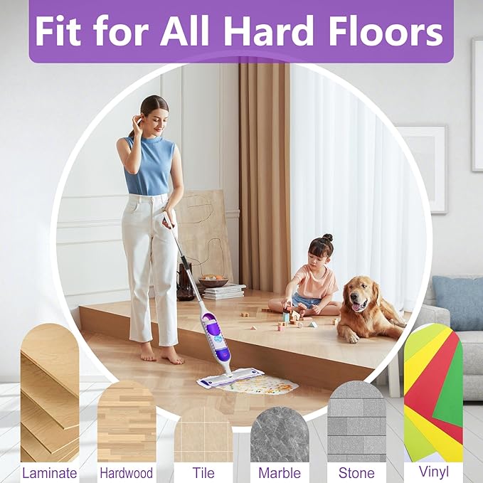 40 Count Power Mop Pads for Swiffer Power Mop Multi-Surface Mop,for Swiffer Wet Pads Refill,Wood Floor Pads for Swiffer Power Mop Wood Mop,Refills for Swiffer Mop Pads for Floor Cleaning