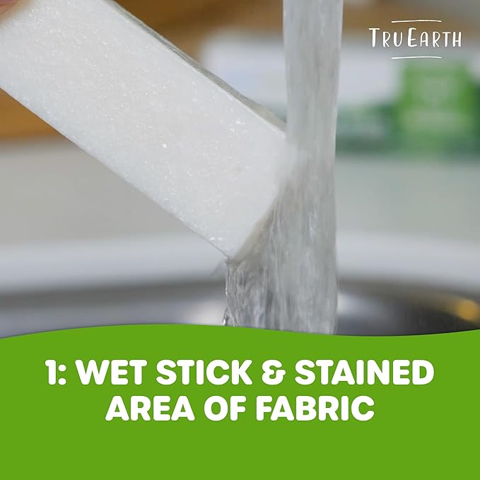 Tru Earth Stain Remover Stick | Powerful Portable Grease & Mark Remover for Clothes Laundry, Travel & Home | Stain Stick for Laundry