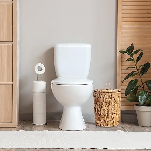 3 Gallons Wicker Waste Basket with Lid and Liner - Wicker Trash Can for Bedroom, Bathroom, Kitchen, Living Room - Boho Handwoven Water Hyacinth Garbage Can with Lid for Home, Office