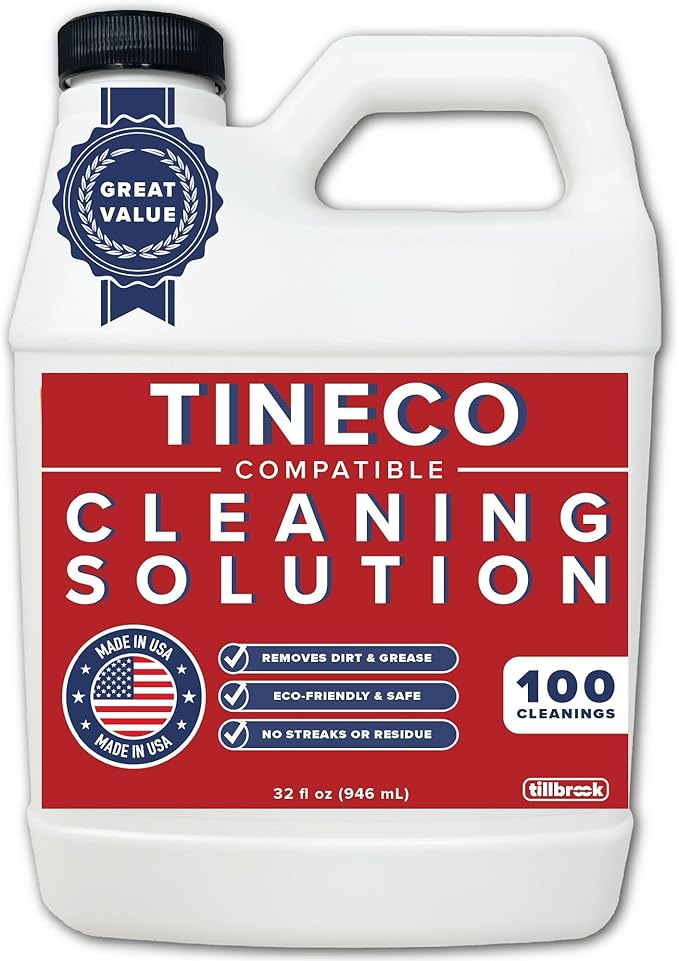 Floor Cleaner Compatible with Tineco - 100 CLEANINGS - 32oz Floor Cleaning Solution for Tineco - Universal Wood Floor Cleaner - Safe, All-Natural - For iFloor3, S7 Pro, S3, S5, S6 (No Steam Models)