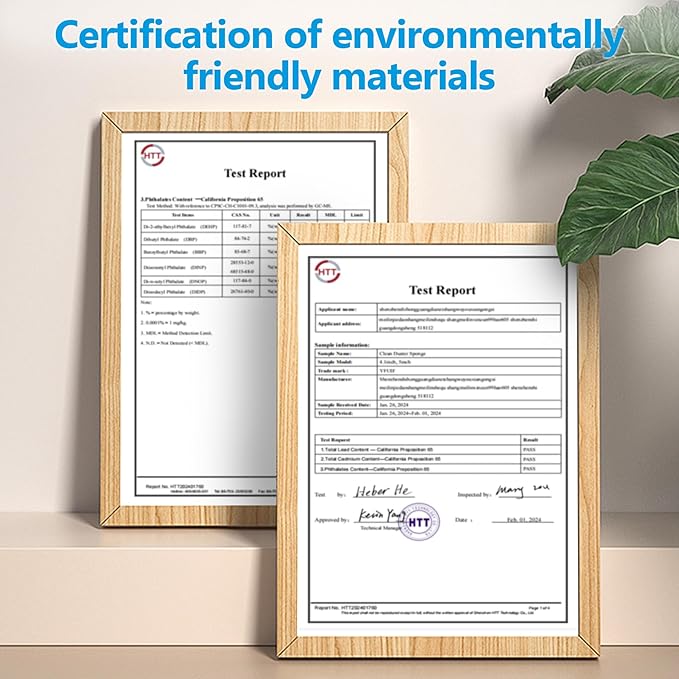 4 Pack Damp Clean Duster Sponge, Magic Sponge Eraser for Household Cleaning, Reusable Dusters Cleaning Supplies for Housekeeping, Dish, Blinds, Glass, Baseboards,Window Track Grooves and Faucets