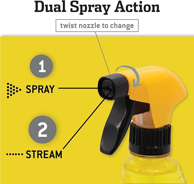 Tub O' Towels Heavy Duty Cleaner and Degreaser Spray Helps in Removing Oil Tar Paint Dirt Caulk Grease Grime Gunk Epoxies, Industrial Strength, Home & Auto, Made In USA, Citrus Scent, 24oz