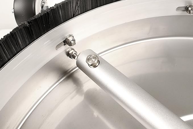 Simpson Cleaning Universal 16.5" Pressure Washer Surface Cleaner, Stainless Steel, for Gas and Electric, Cold Water, 1/4" Quick Connection, Max of 4000 PSI, 80625