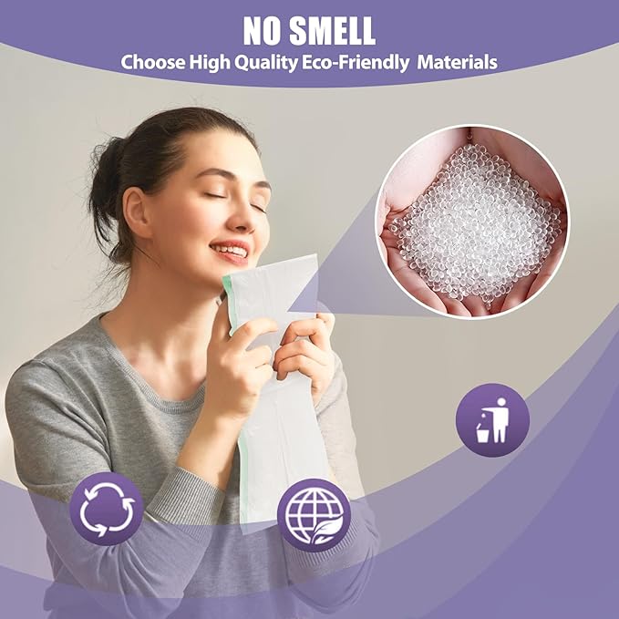 Trash Bags Garbage Bag 13 Gallon Drawstring Tall Waste Bag for Kitchen Office Party 0.8 Mil (110 Count)