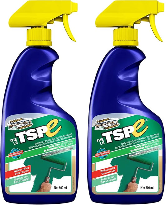 TSPE Cleaner - 500ml / 16.9 oz Phosphate-Free Degreaser and Pre-Paint Surface Prep - Biodegradable, No-Rinse Formula (2)