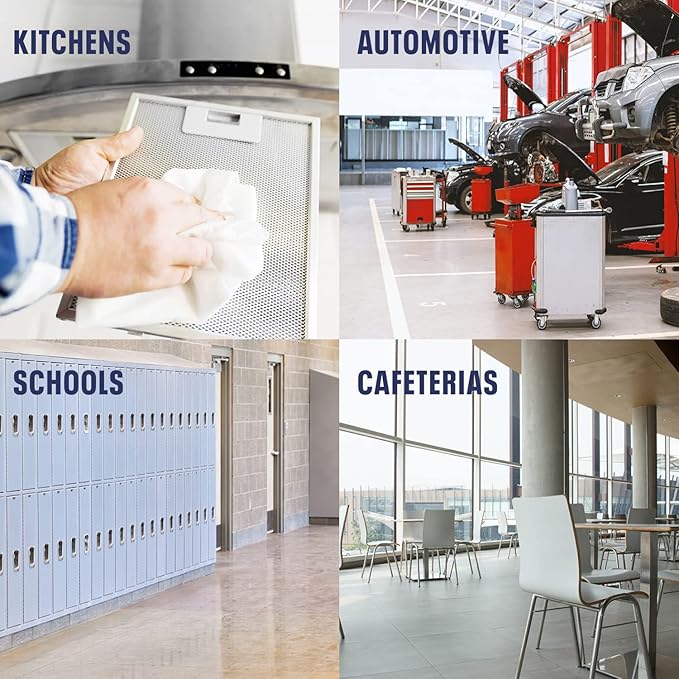 Bioesque Heavy Duty Multi-Surface Cleaner & Degreaser Concentrated Professional Formula, 32 Fl Oz (Pack of 12)