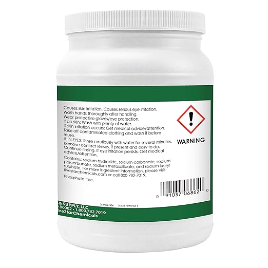 Five Star - 91037068620 P.B.W. Cleanser - 4 Pounds