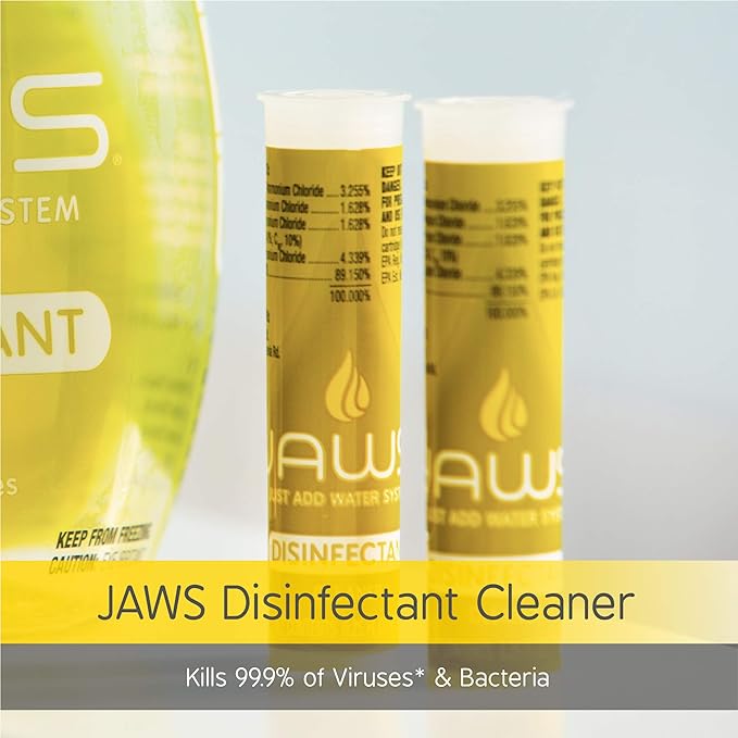 JAWS Cleaner Disinfectant Refill Pods, Box of 24